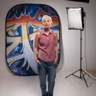 Lastolite Urban Collapsible 1.5 x 2.1m Distressed Paper/Graffiti (LB5714)