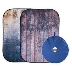   Lastolite Urban Collapsible 1.5x2.1m Derelict Wall/ Wooden Fence (LB5715)