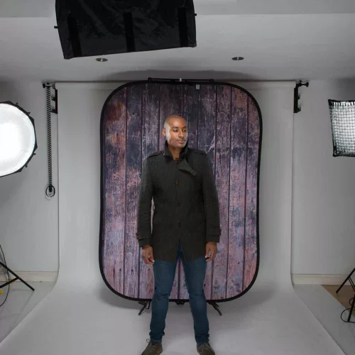 Lastolite Urban Collapsible 1.5x2.1m Derelict Wall/ Wooden Fence (LB5715)