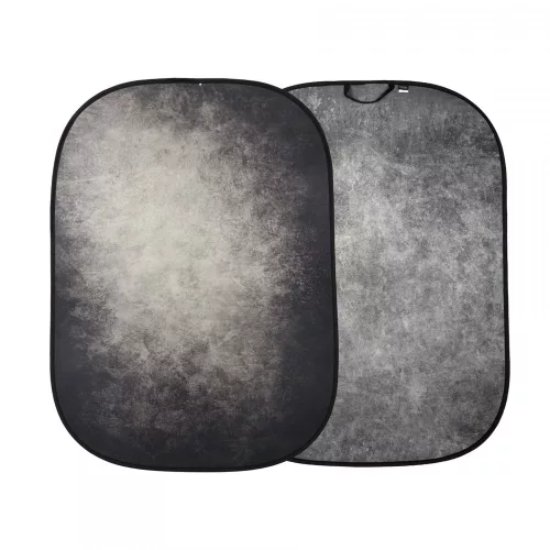 Lastolite Vintage Collapsible Background 1.5 x 2.1m Smoke/Concrete (LB5745)