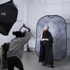 Lastolite Vintage Collapsible Background 1.5 x 2.1m Smoke/Concrete (LB5745)