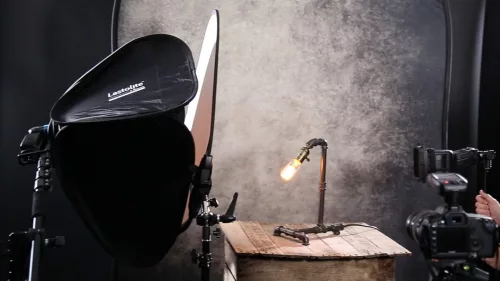 Lastolite Vintage Collapsible Background 1.5 x 2.1m Smoke/Concrete (LB5745)