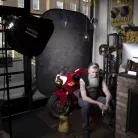 Lastolite Vintage Collapsible Background 1.5 x 2.1m Smoke/Concrete (LB5745)