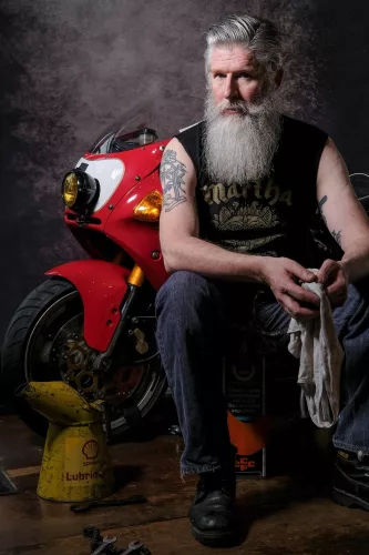 Lastolite Vintage Collapsible Background 1.5 x 2.1m Smoke/Concrete (LB5745)