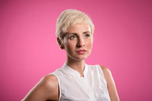 Lastolite Plain Collapsible 1.8 x 2.15m Blue/Pink (LB6751)