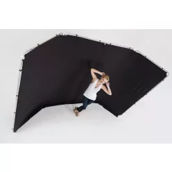 Lastolite Panoramic Background Cover 4m Black (LB7625)