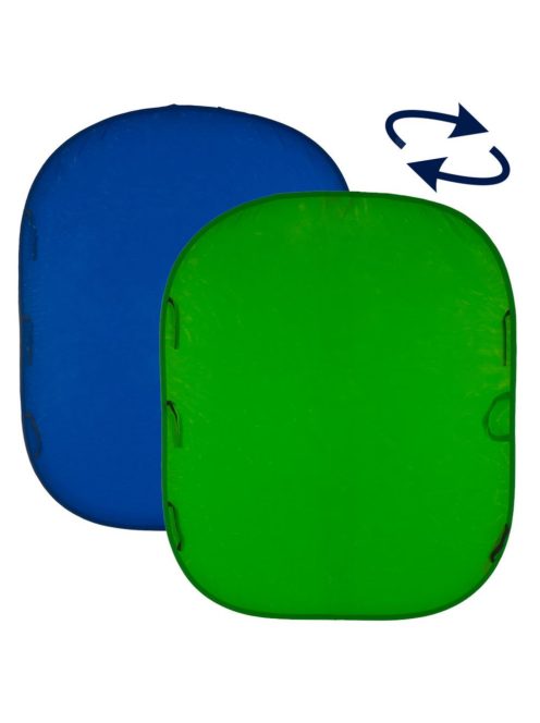 Lastolite Chromakey Falthintergrund Doppelseitig Blau/Grün 150X180cm (LC5687)
