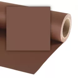   Colorama papír háttér 2.72 x 11m peat brown (tőzeg barna)