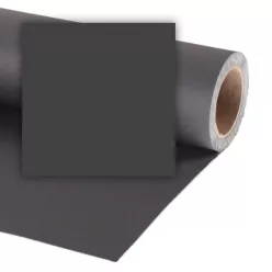 Colorama papír háttér 2.72 x 25m black (fekete)