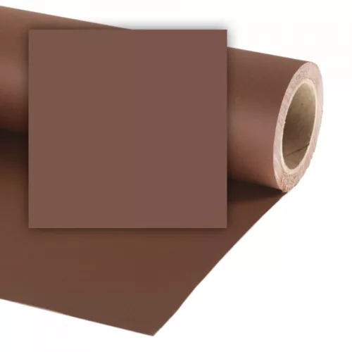 Colorama papír háttér 2.72 x 25m peat brown (tőzeg barna)