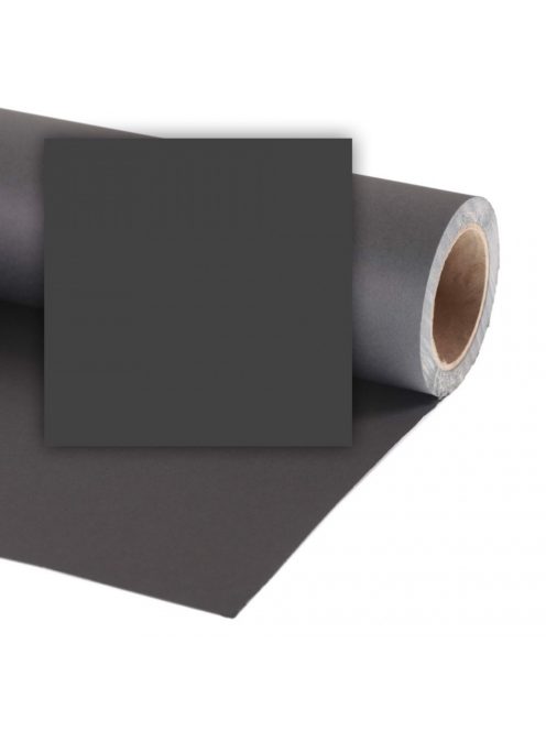 Colorama papír háttér 3.55 x 30m black (fekete)