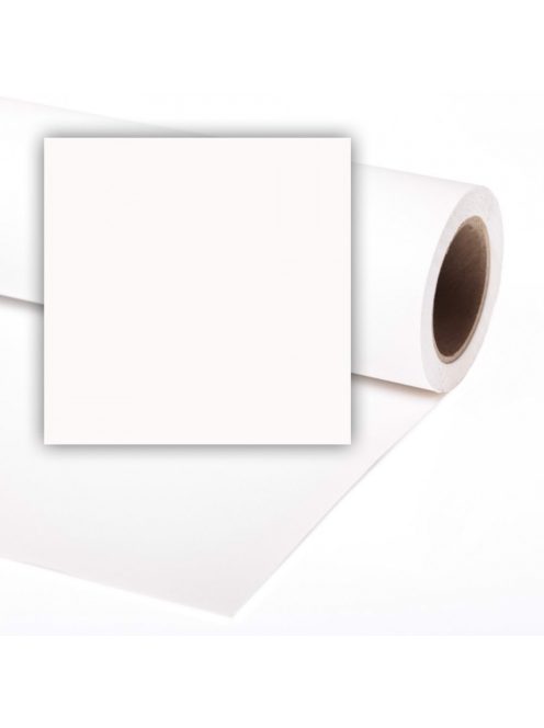 Colorama papír háttér 1.35 x 11m super white (szuper fehér)
