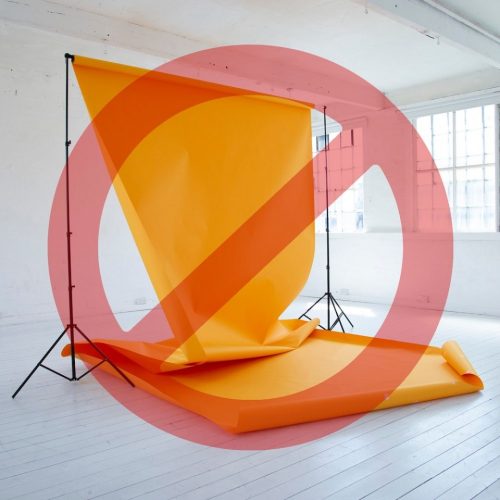 Colorama papír háttér fékező szett