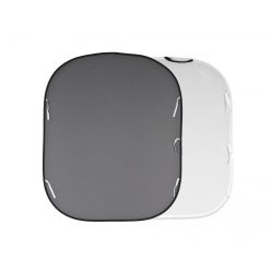   Lastolite Egyszínű összehajtható háttér 1.5x1.8 m fehér/középszürke