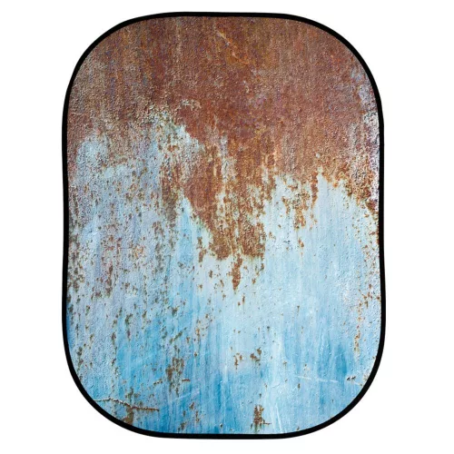 Lastolite Urban Collapsible 1.5 x 2.1m Rusty Metal/Plaster Wall (LB5713)