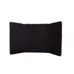 Panoráma háttér 4m fekete