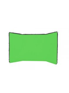 Panoráma háttér 4m chromakey zöld