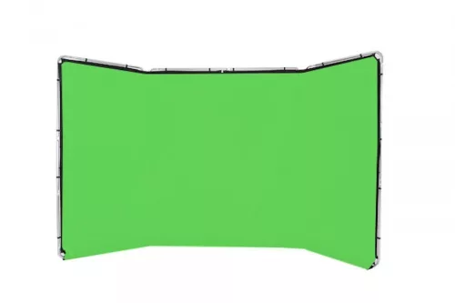 Panoráma háttér 4m chromakey zöld