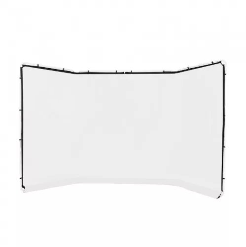 Panoráma háttér szövet 4m fehér