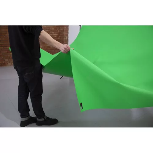 Lastolite Vinyl Háttér / padló 2.75m x 6m Chroma Key Zöld