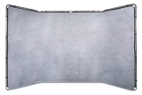 Lastolite Panoramikus háttér kit 4m b/g limestone/mészkő