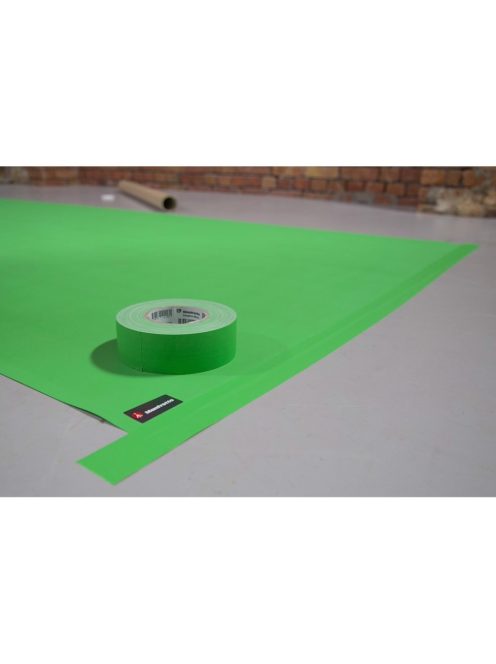 Gaffer Tape textil ragasztó szalag 50mmx50m Chroma Key zöld
