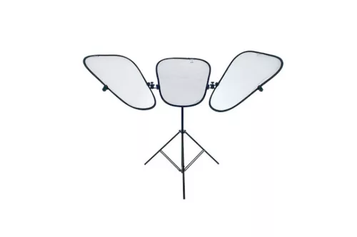 Lastolite Triflector kit:keret+3sunfire/ezüst panel+állvány