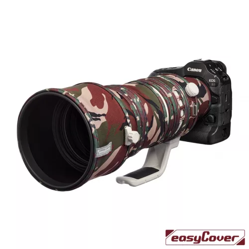easyCover Lens Protection for Canon RF 100-300mm F/2.8L IS USM objektív védő (Green Camouflage)
