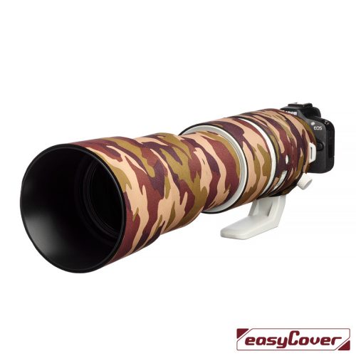 easyCover Canon RF 200-800mm / 6.3-9 IS USM objektív védő (brown camouflage) (LOC200800BC)