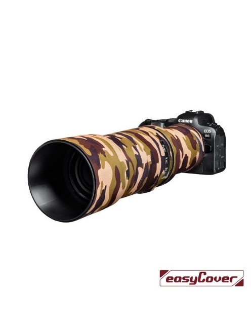 easyCover Canon RF 600mm / 11 IS STM objektív védő (brown camouflage) (LOC600BC)