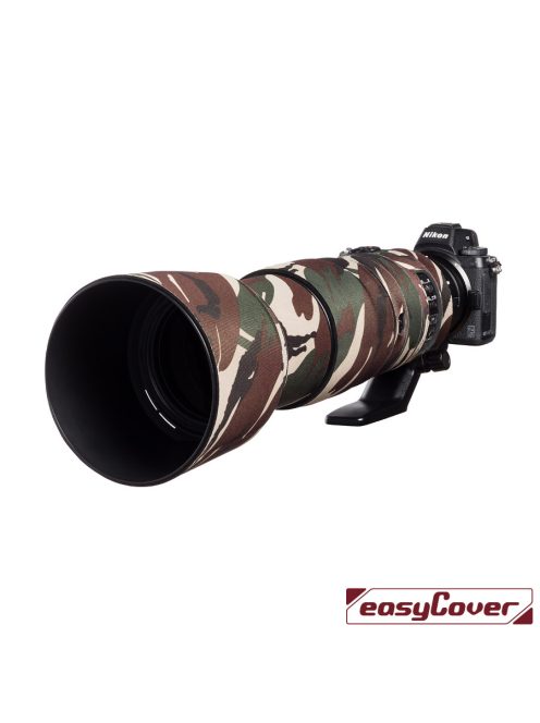 easyCover Lens Oak für Nikon 200-500mm /5.6 VR, braun camouflage (LON200500BC)
