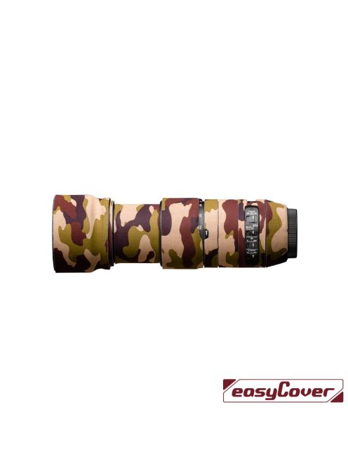 easyCover Sigma 100-400mm / 5-6.3 DG OS HSM | Contemporary objektív védő (brown camouflage) (LOSG100400CBC)