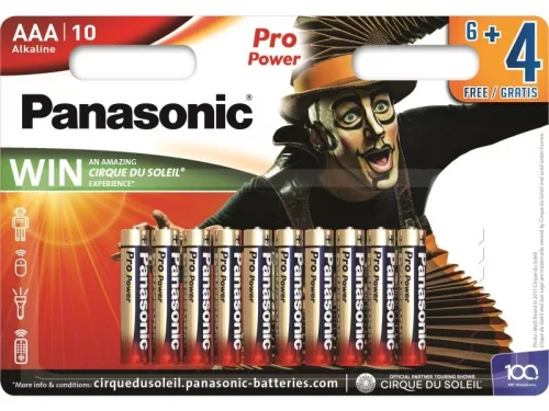 Panasonic Pro Power AAA elem (ceruza) (10db) (LR03PPG/10BW)