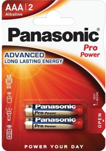 Panasonic Pro Power AAA elem (ceruza) (2db) (LR03PPG/2BP)