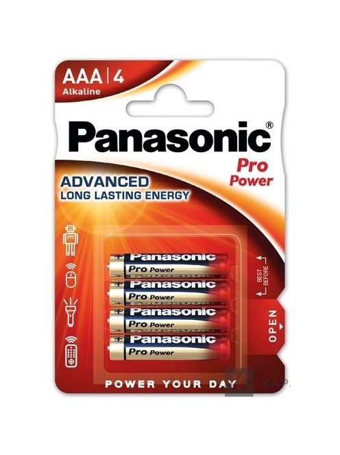 Panasonic Pro Power AAA elem (ceruza) (4db) (LR03PPG/4BP)