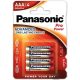 Panasonic Pro Power AAA elem (ceruza) (4db) (LR03PPG/4BP)