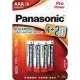 Panasonic Pro Power AAA elem (ceruza) (6db) (LR03PPG/6BP)