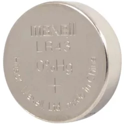 Maxell LR43L (1,5V) alkáli gombelem