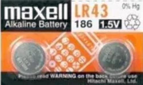 MAXELL LR43 gombelem (1,5V) (2db)