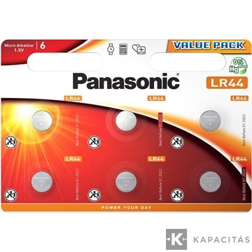 Panasonic LR44 gombelem (LR-44EL/1B)