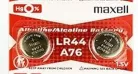 Maxell LR44 gombelem (1,5V) (2db)