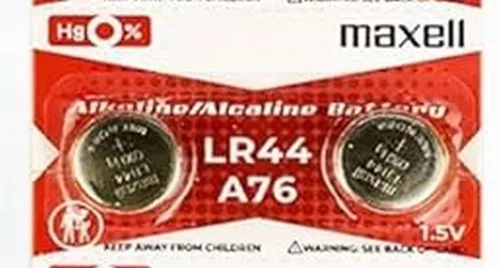 Maxell LR44 gombelem (1,5V) (2db)