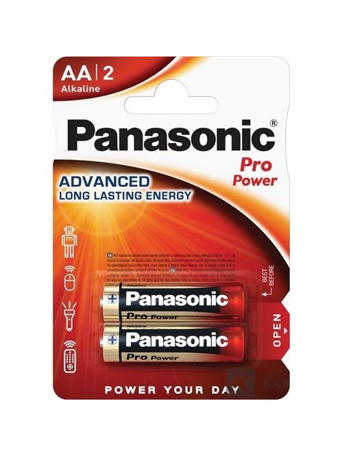 Panasonic Pro Power AA elem (ceruza) (2db) (LR6PPG/2BP)