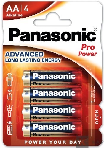 Panasonic Pro Power AA elem (ceruza) (4db) (LR6PPG/4BP)