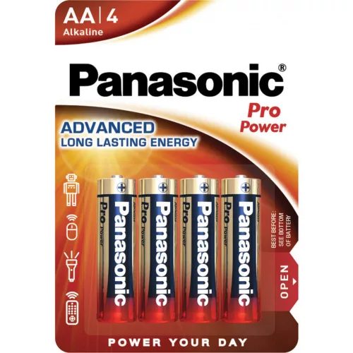 PANASONIC PRO Power AA elem (4db) (LR6PPG/4BP)