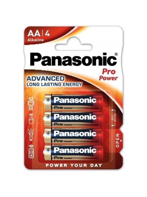 Panasonic Pro Power AA elem (ceruza) (4db) (LR6PPG/4BP)