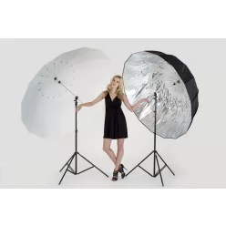   Lastolite mega ernyő szett, keret+áteresztő/ezüst para.huzat (LU7915F)