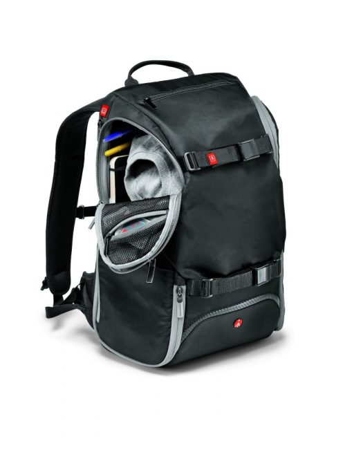 Manfrotto Advanced Camera and Laptop Backpack, Travel, Black (MA-BP-TRV)