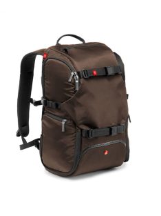   Manfrotto Advanced Travel hátizsák DSLR és laptop számára, barna (MA-TRV-BW)