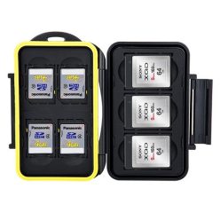   JJC MC-XQDSD7 memóriakártya tartó (3x XQD/CFexpress + 4x SD)